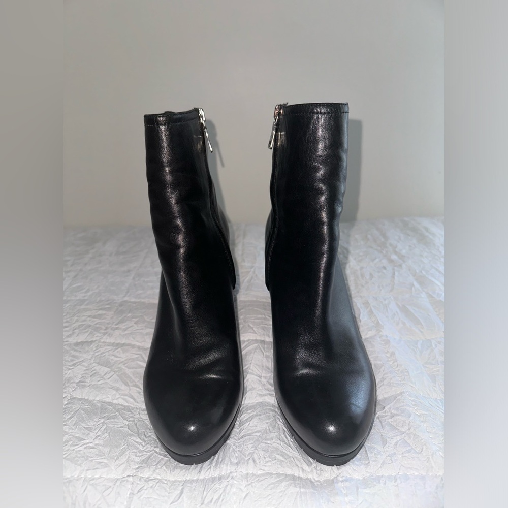 Prada High Top Wedge Heels